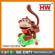 Funny Plastic Battery Operated Musical Universal Toy Monkey With Light